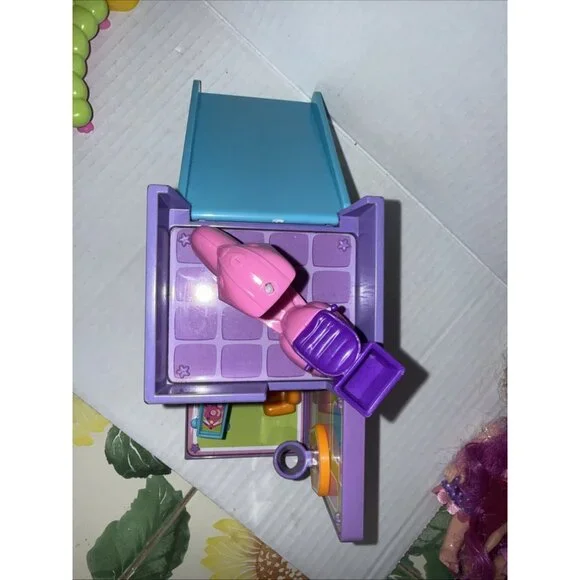 Polly Pocket Play Sets Koala Purse Corgi Dog Compact Playground Swing Garage - Picture 14 of 16